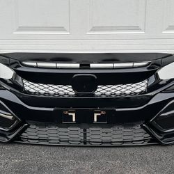 BLACK HONDA CIVIC 2016 2017 2018 2019 2020 2021 FRONT BUMPER