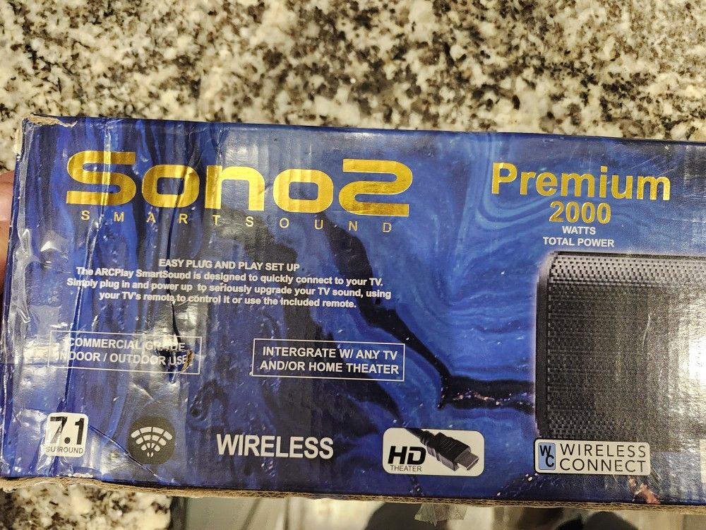 sono2 ARC Premium sound bar, MSRP $1999