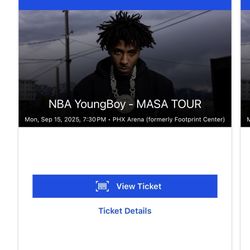 NBA Young boy Tickets