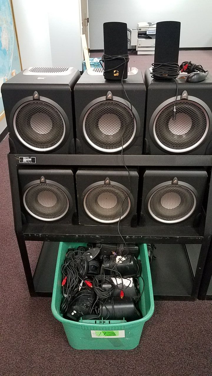 Acoustic Authority A-3780 140W Complete Speaker Set