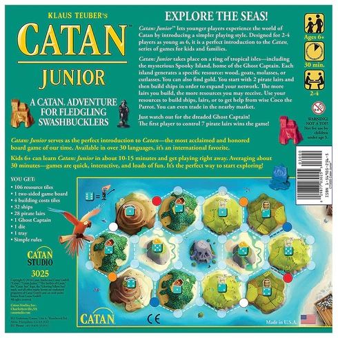 Catan: Junior board game - 2012 version - BRAND NEW sealed in box - ages 6+