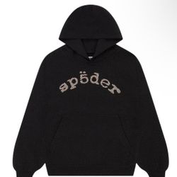 Sp5der VVS Hoodie Black