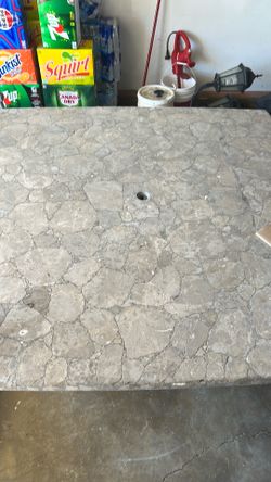 Patio table