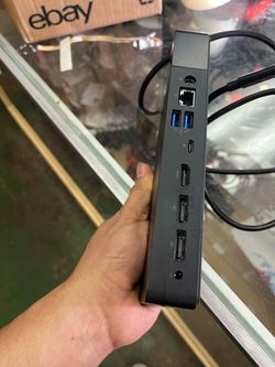 Dell Dock station WD15 Power cord is included.   Nothing wrong