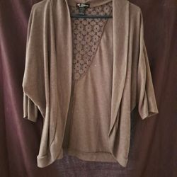 Pull on sweater