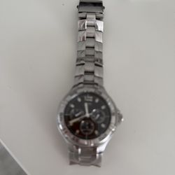 Guess Men’s Stainless Steel Chronograph Watch - Sleek Black Dial