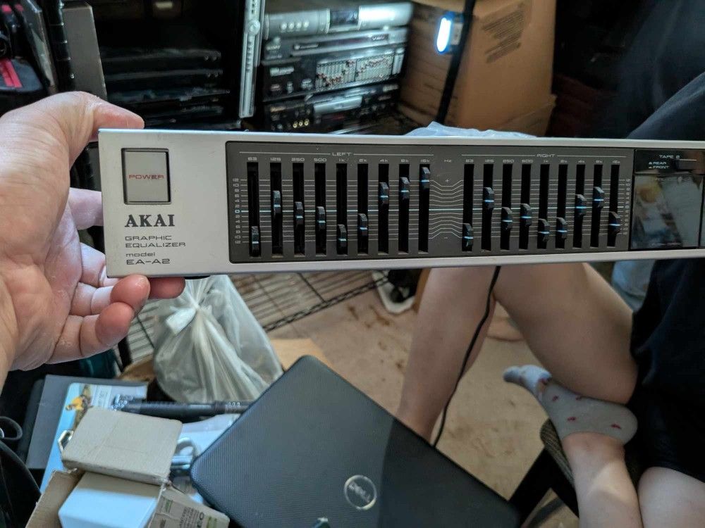 Akai Graphic Equalizer, model EA-A2