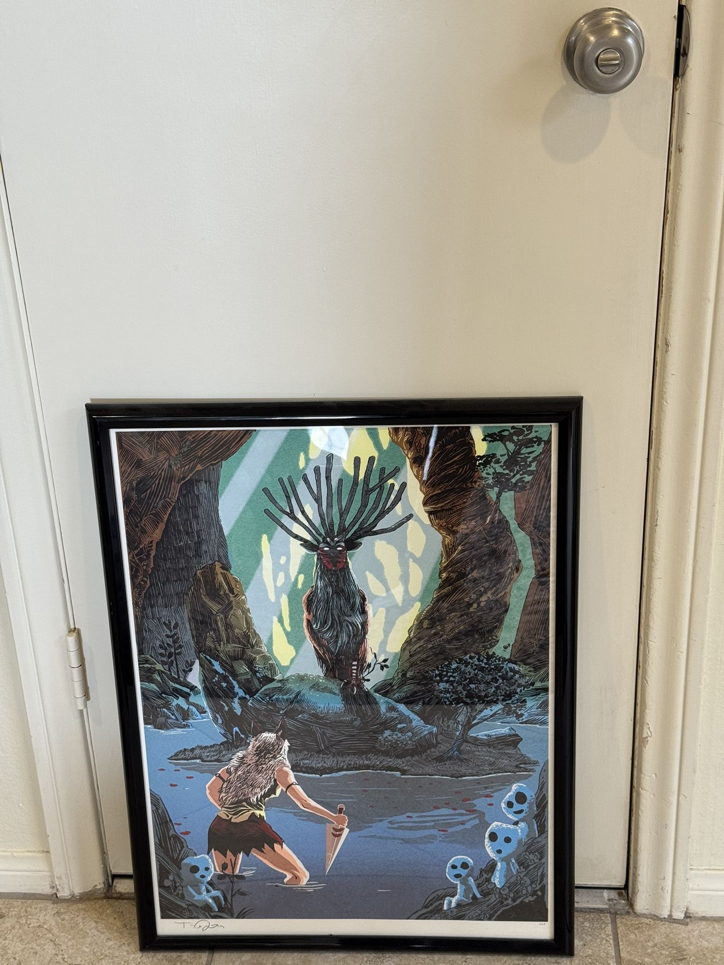 Princess Mononoke Art Print