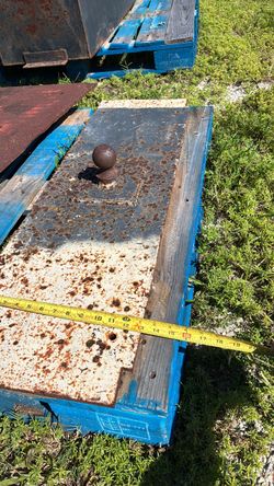 2 5/16 gooseneck ball and plate