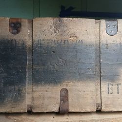 Vintage Military Ammo Crate