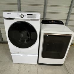 Samsung Washer And Gas Dryer 