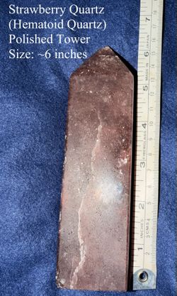 Strawberry Quartz Tower