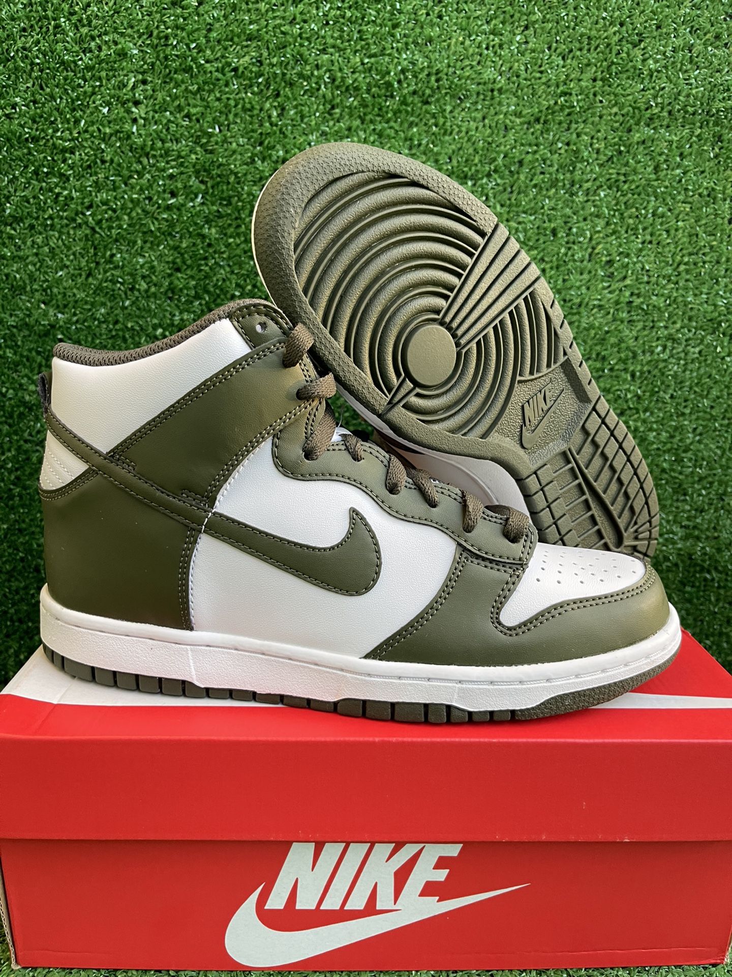 ＊NIKE＊DUNK HIGH UP Cargo Khaki 【国内未発売】送関込 NIKE＊DUNK HIGH UP Cargo Khaki 【国内未発売】送関込 (Nike