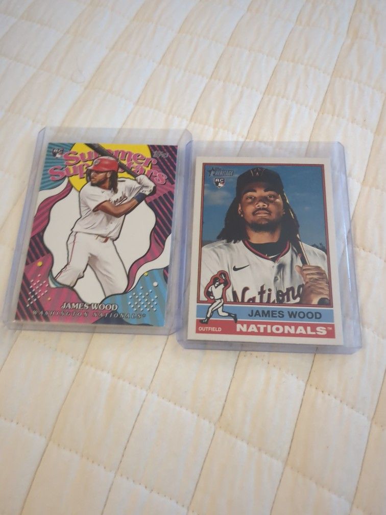 Topps Cards Of James Wood
