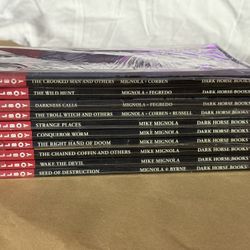 Hellboy Vol’s 1 - 10 Dark Horse Comics Featuring Vol 5 By Mike Mignola
