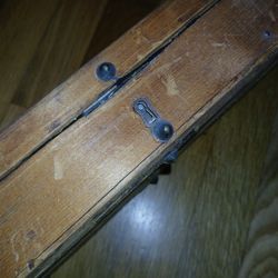 Rifle box with original red leather bag.Not sure.The year , but in great shape , best opportunities