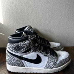 Jordan 1 High White Cement Size 12 Men’s