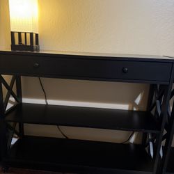 Black Console Table 