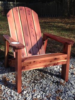 Cedar Adirondack chair