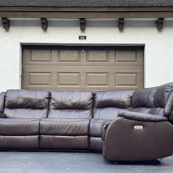 Sectional Couch/Sofa - Recliners - Brown - Delivery Available 🚛