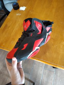 Jordan True Flights Red And Black