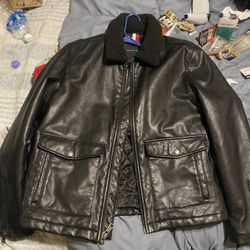 Tommy Hilfiger Men’s  Leather Jacket