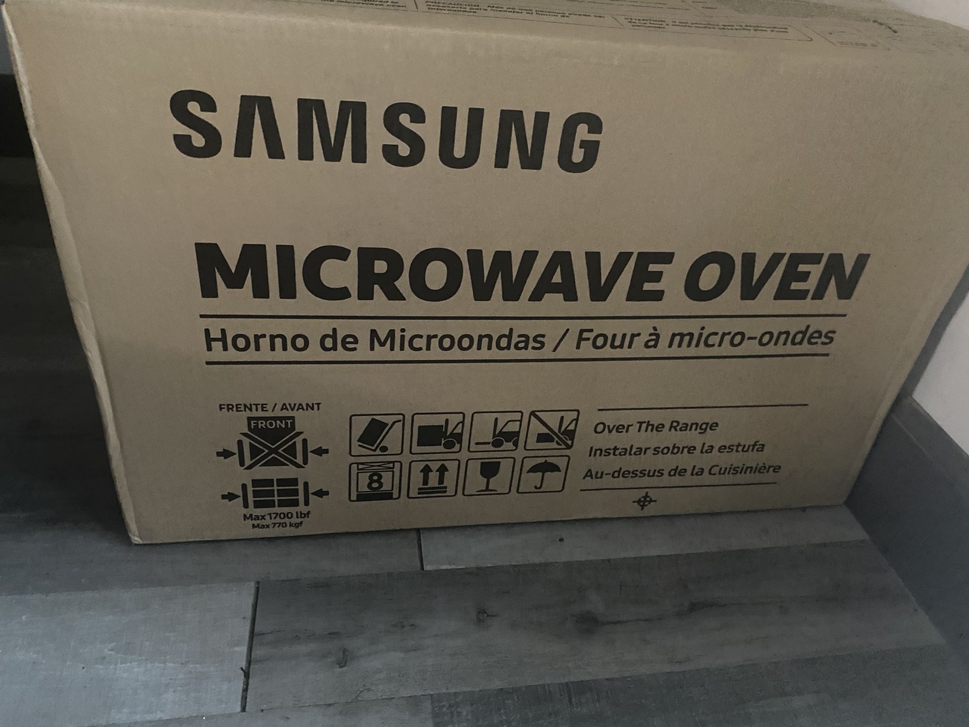 Over The Range Stainless Steel Microwaves