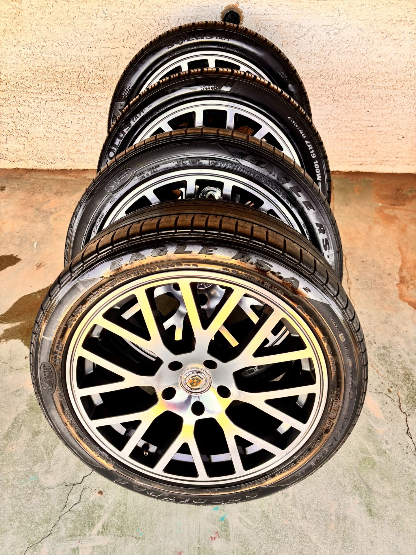 19 INCH RIMS AND TIRES 5x120