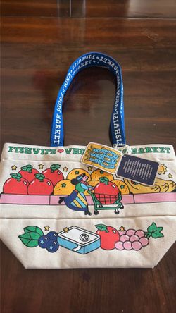 Whole Foods Fish Wife Tote Bag