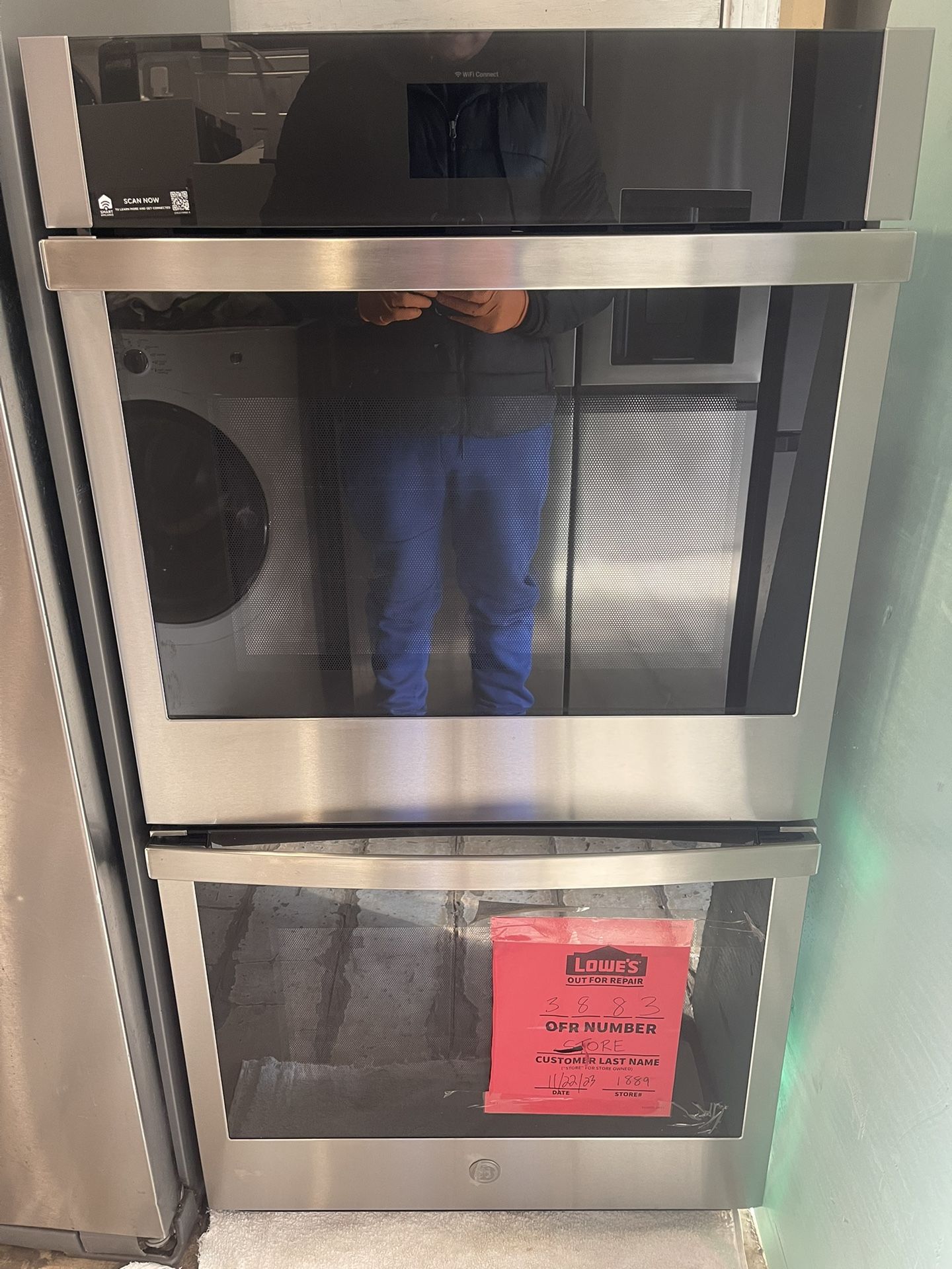 New Out Of The Box GE® 27" Smart Built-In Convection Double Wall Oven FOR SALE!!!