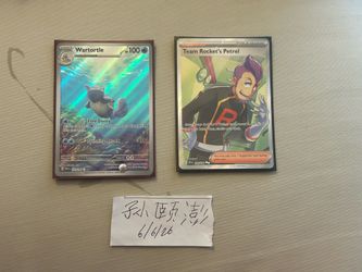 Pokemon Singles Card