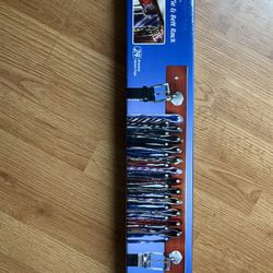 Woden Tie And Belt Rack 