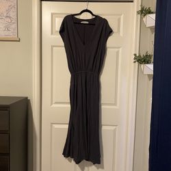 Free People Beach Black Maxi Dress