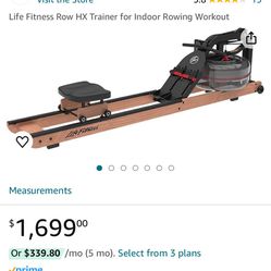 Life Fitness Row Machine 
