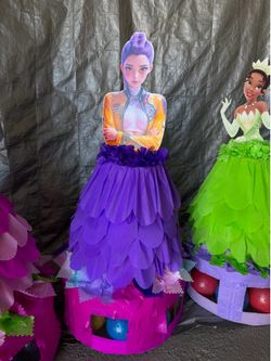 Rumi KPOP Demon hunters HUNTRIX dress style pinata with balls