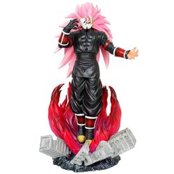 Dragon Ball Goku Black GK Figure – Masked Pink Aura, Large Anime Display Statue
