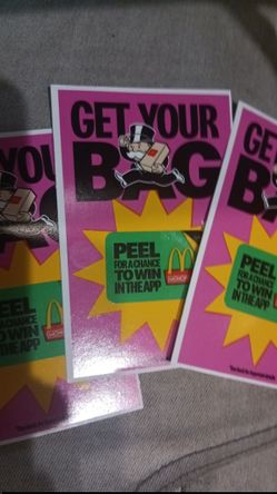 McDonald's Monopoly Game Piece 