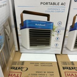 PORTABLE AC EXPERIENCE THE COOLING COMFORT.  1 X $30 / 2x$50