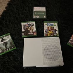 Xbox One Old Gen With 5 Disc Games 
