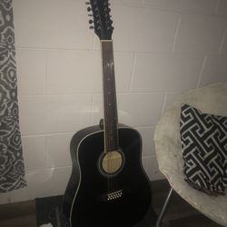 12 String Guitar With Case
