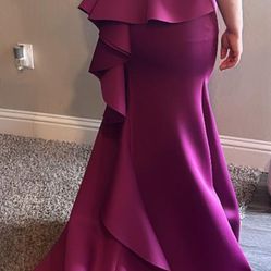 Pink Purple Dresss