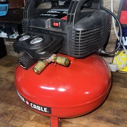 Porter Cable Air Compressor 6 Gallon