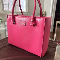 Kate Spade Tote Bag in pink color