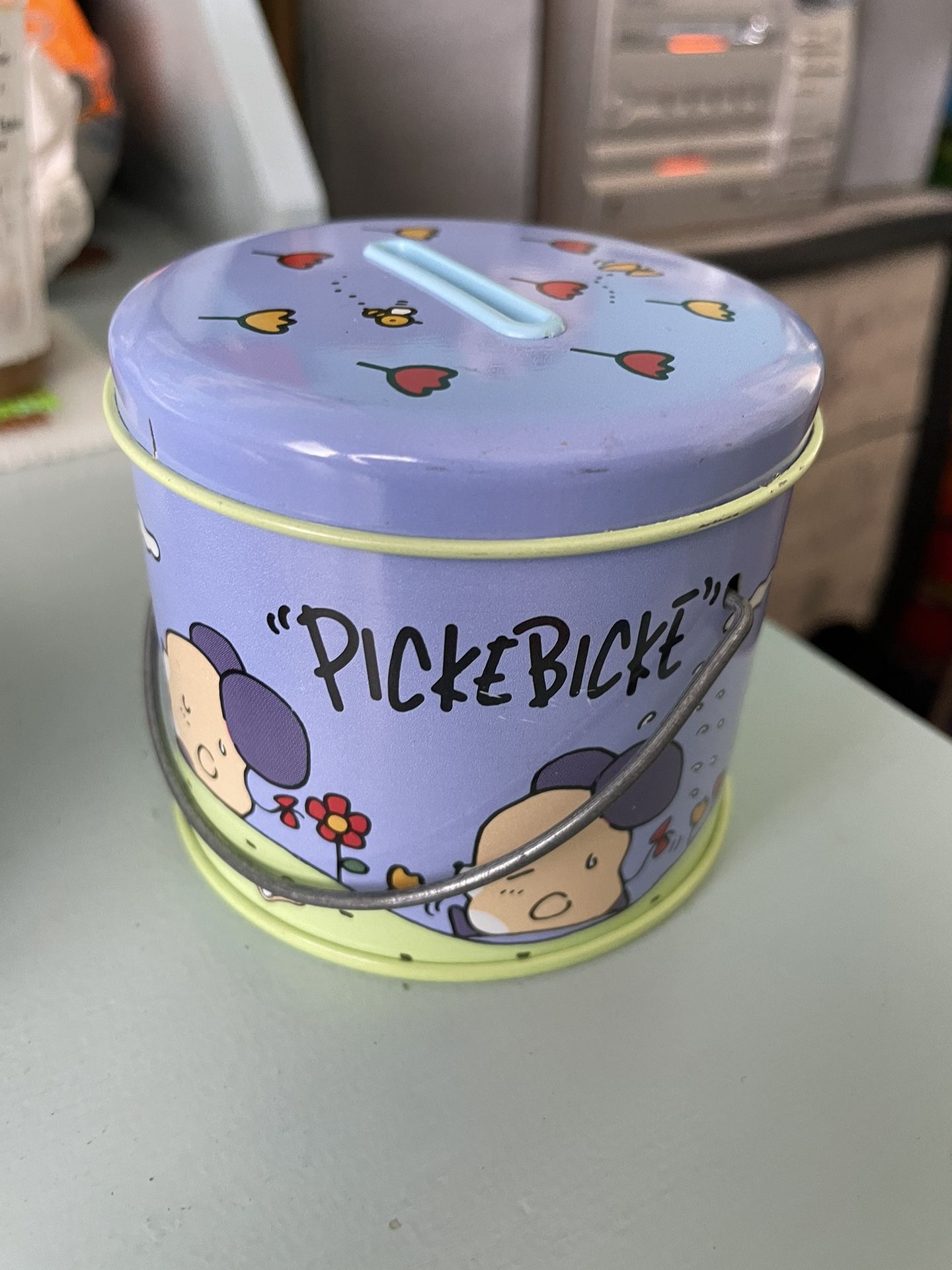 Vintage Sanrio Picke Bicke Coin Tin 1995