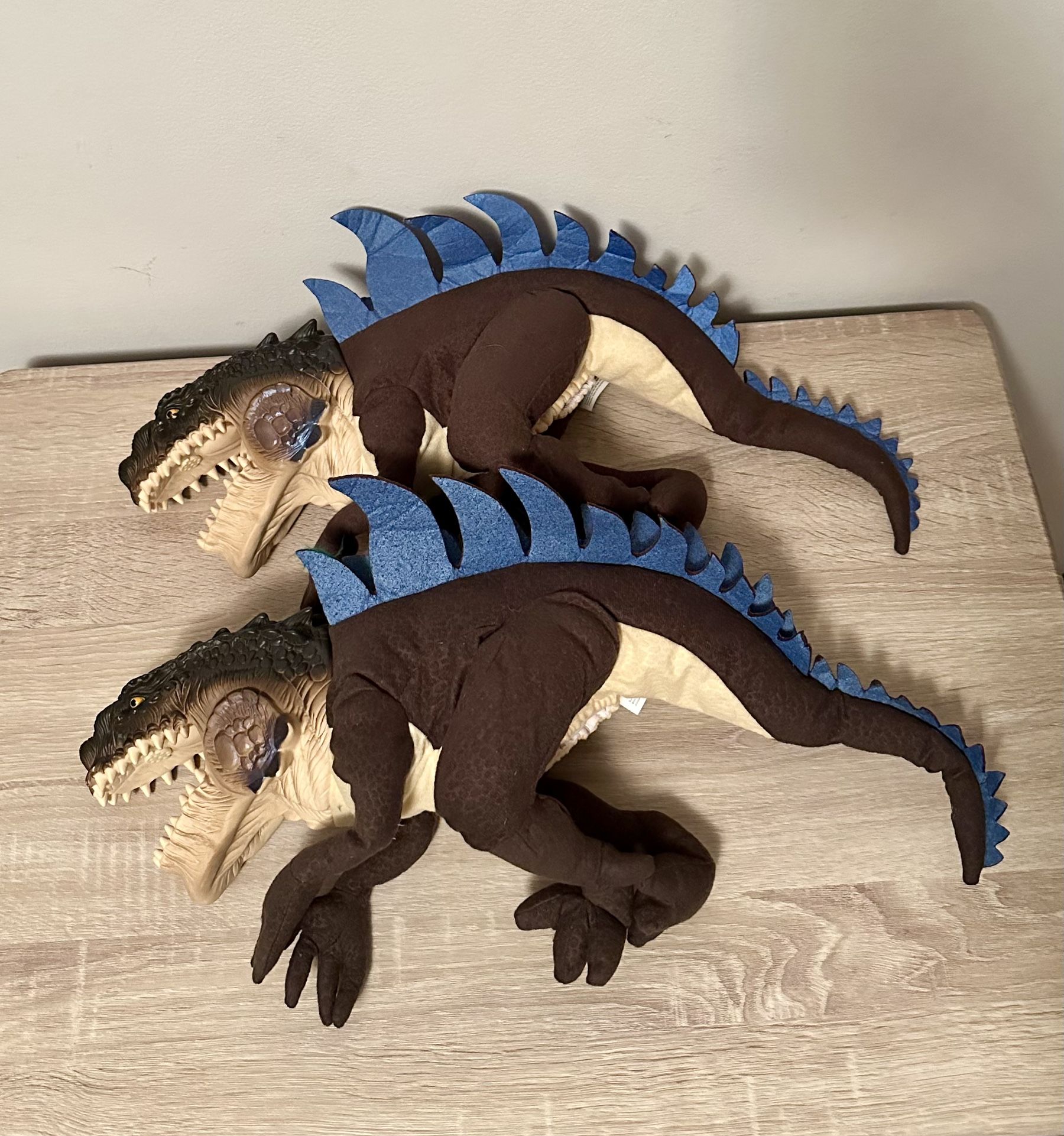 2 Vintage 1998 Toho Trendmasters Godzilla Hand Puppets