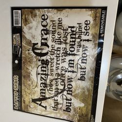 Amazing Grace Laptop Sticker Cover 