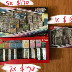 Pokemon prismatic evolution lot