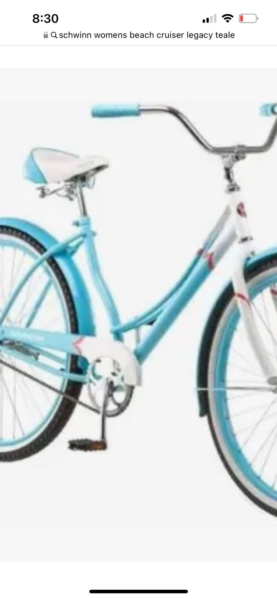 Schwinn Ladies Legacy Beach Cruiser 26”