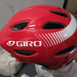 Giro kids bike helmet and protector