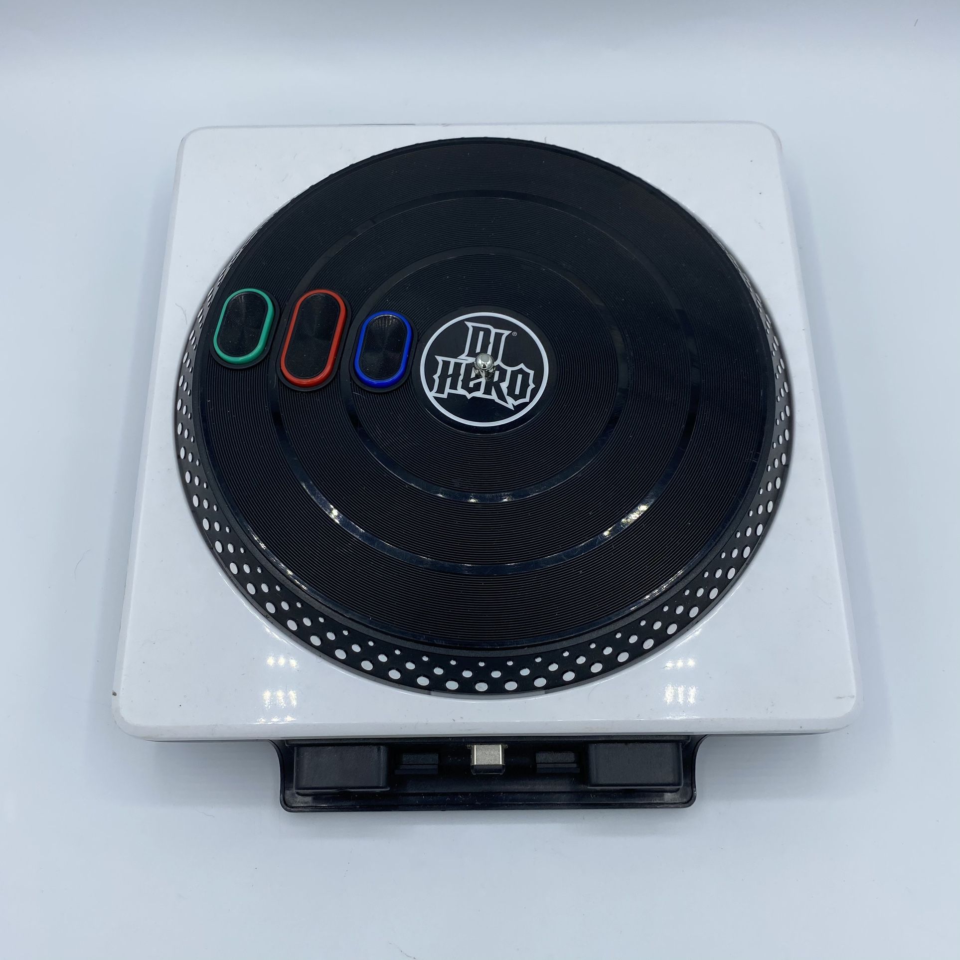 DJ Hero ONLY PART Turntable's Xbox 360 and White Great Condition